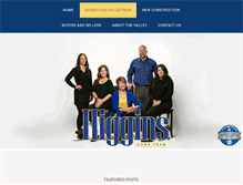 Tablet Screenshot of higginsteam.com